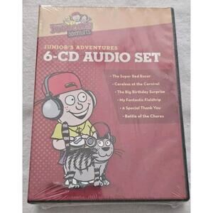 Junior's Adventures 6-CD Set Dave Ramsey Kids Audiobook Financial Peace SEALED